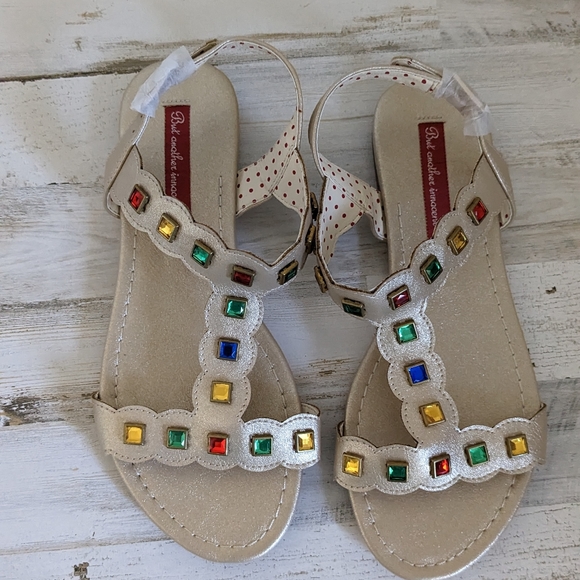 NWOT BAIT Esther Glamour Poolside Sandal sz 6 - Picture 2 of 7